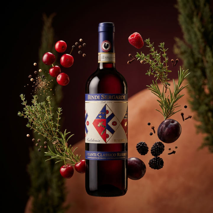 Productfoto van Bindi Sergardi Chianti Classico Riserva, rood in het assortiment van De Proeverij