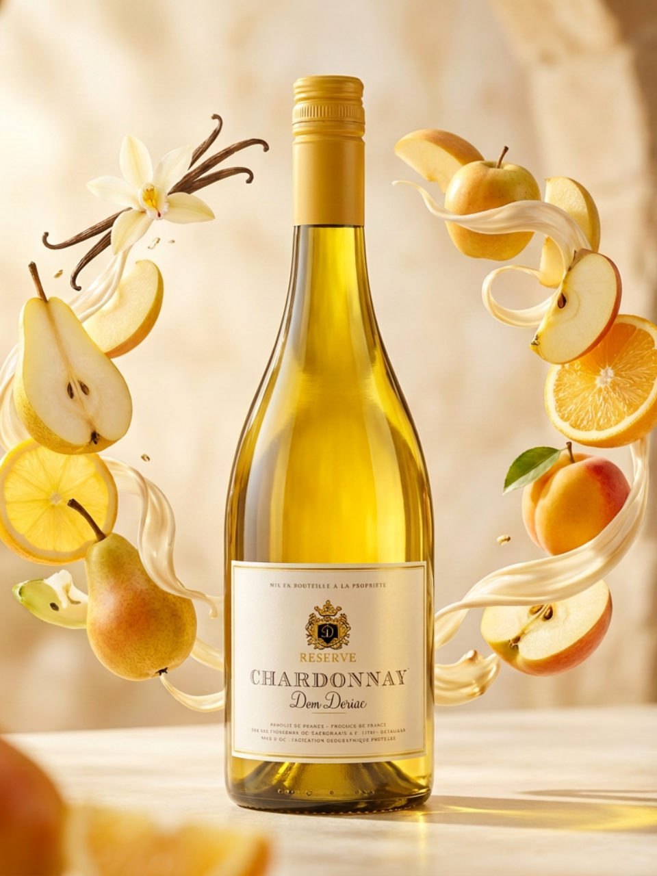 Productfoto van Dom Doriac Réserve, wit in het assortiment van De Proeverij