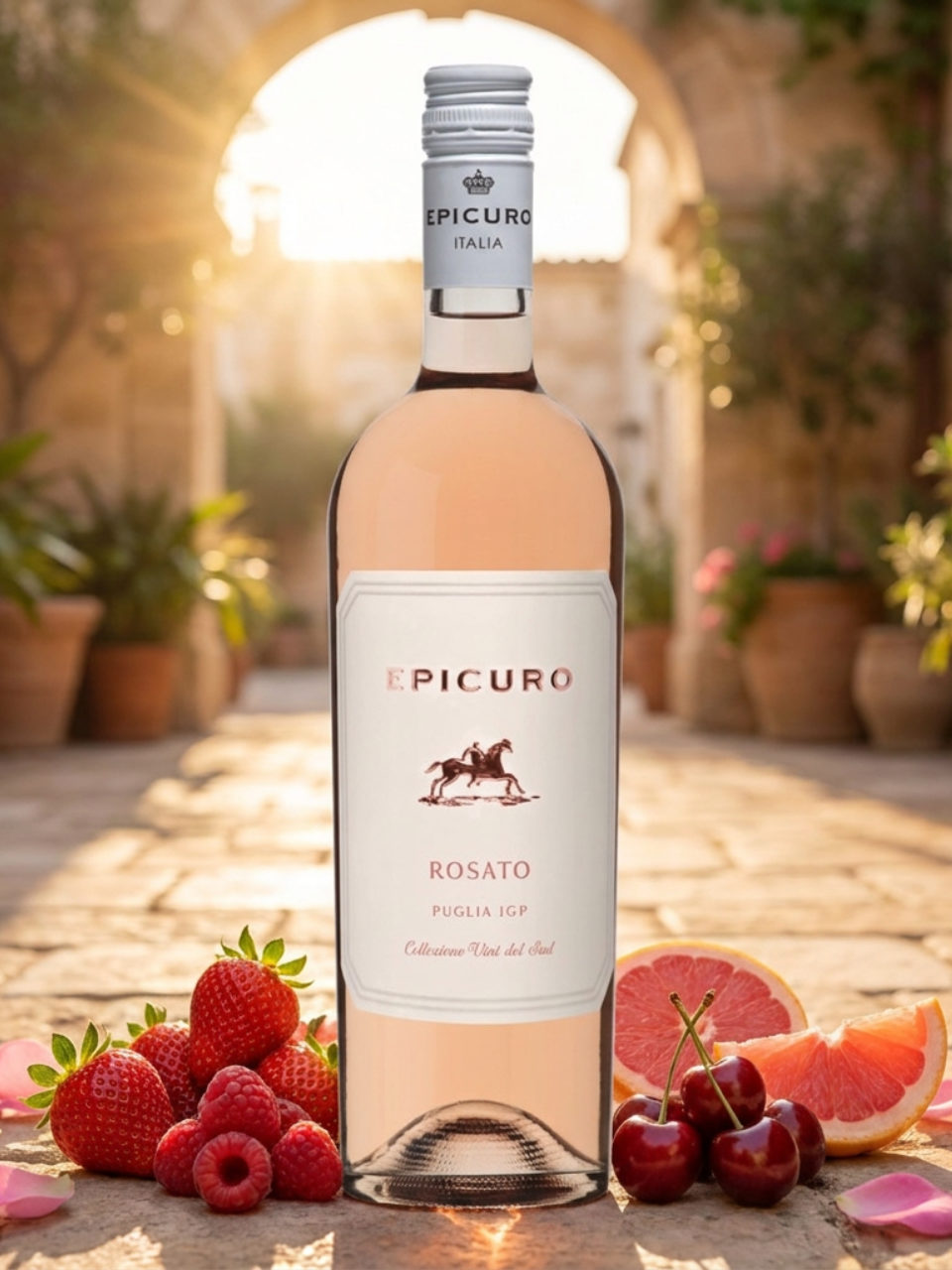 Productfoto van Epicuro Rosato, rosé in het assortiment van De Proeverij