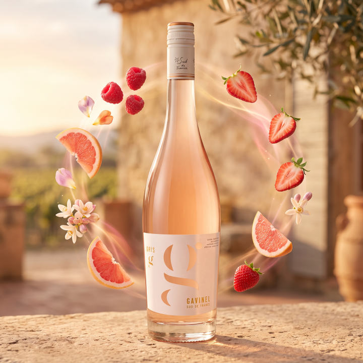 Productfoto van Gavinel, rosé in het assortiment van De Proeverij