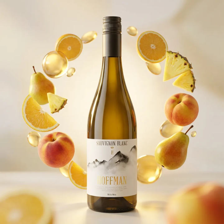 Productfoto van Hoffman Sauvignon Blanc, wit in het assortiment van De Proeverij