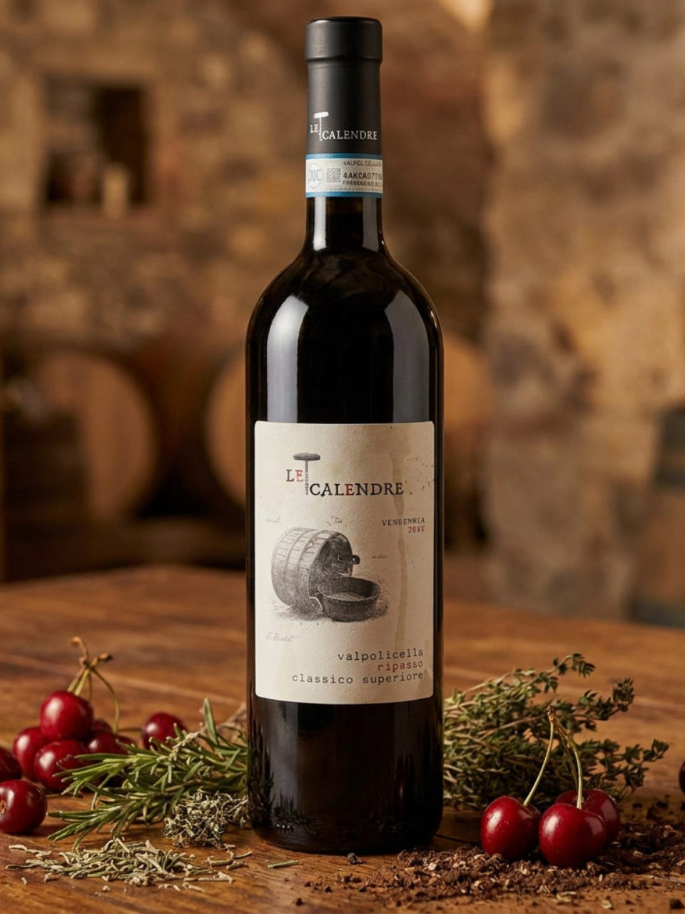 Productfoto van Le Calendre Valpolicella, rood in het assortiment van De Proeverij