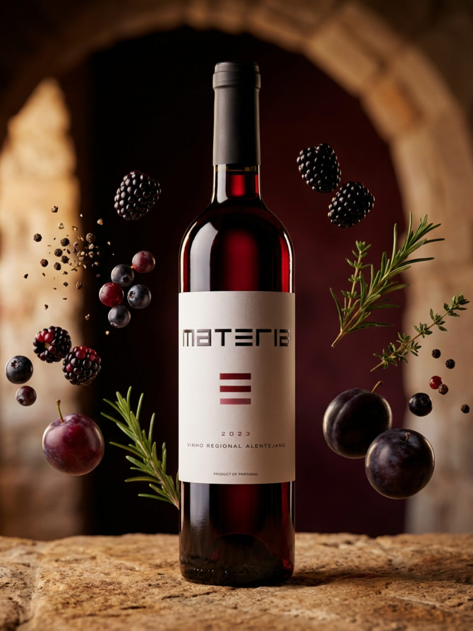 Productfoto van Materia Luis Duarte Red, rood in het assortiment van De Proeverij