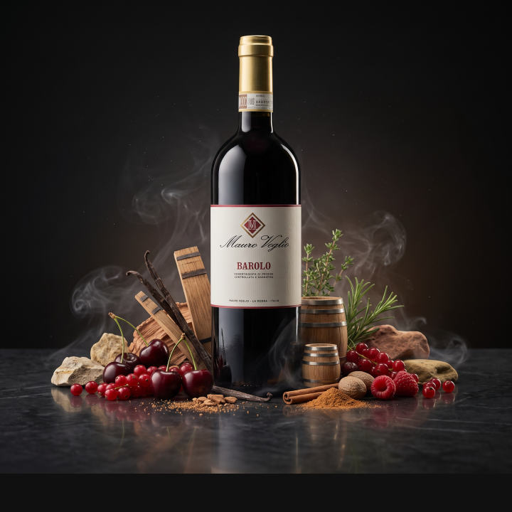 Productfoto van Mauro Veglio Barolo, rood in het assortiment van De Proeverij
