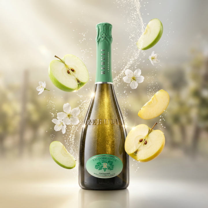 Productfoto van Rebuli Prosecco Treviso Brut, mousserend in het assortiment van De Proeverij
