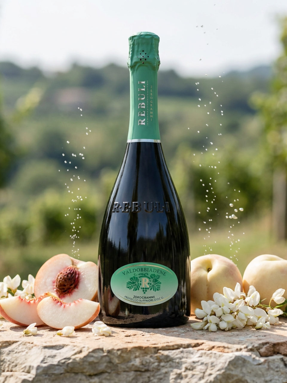 Productfoto van Rebuli Zero Grammi Prosecco, mousserend in het assortiment van De Proeverij