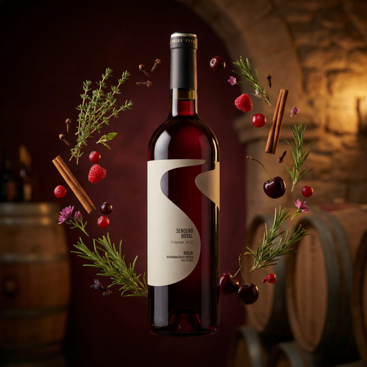 Productfoto van Sendero Royal Crianza, rood in het assortiment van De Proeverij