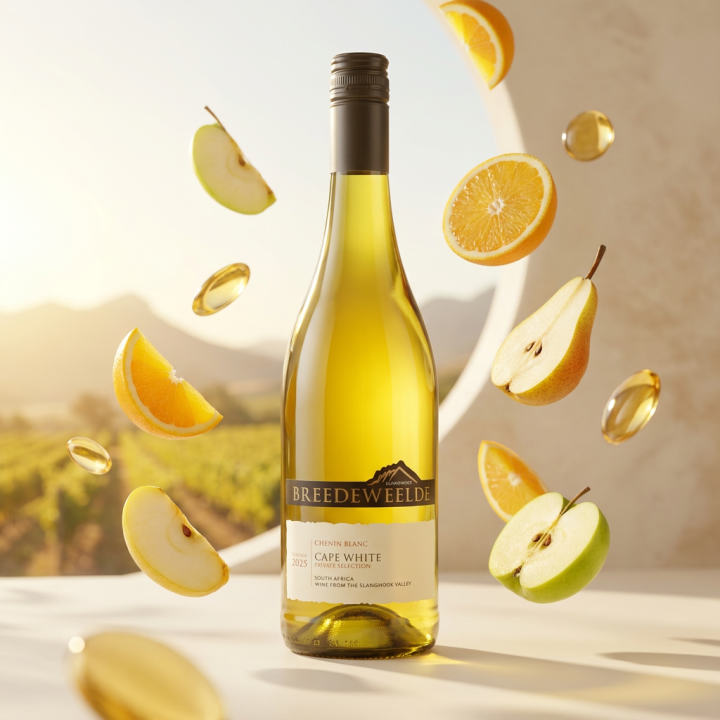 Productfoto van Slanghoek Chenin Blanc, wit in het assortiment van De Proeverij