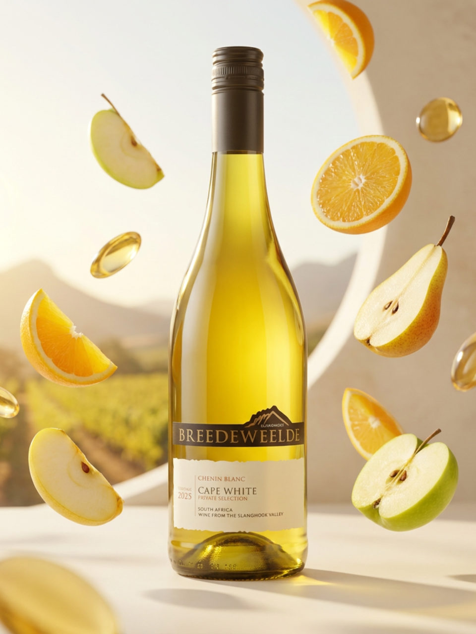 Productfoto van Slanghoek Chenin Blanc, wit in het assortiment van De Proeverij