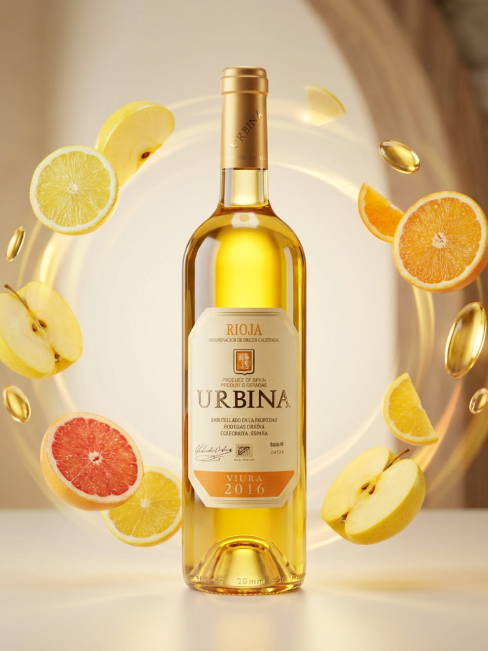 Productfoto van Urbina Reserva 2016, wit in het assortiment van De Proeverij