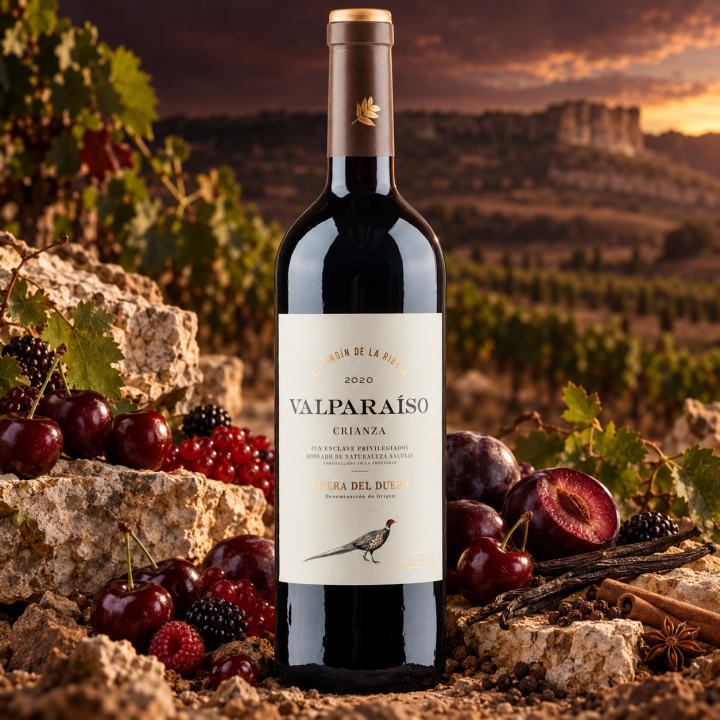 Productfoto van Valparaiso Crianza, rood in het assortiment van De Proeverij