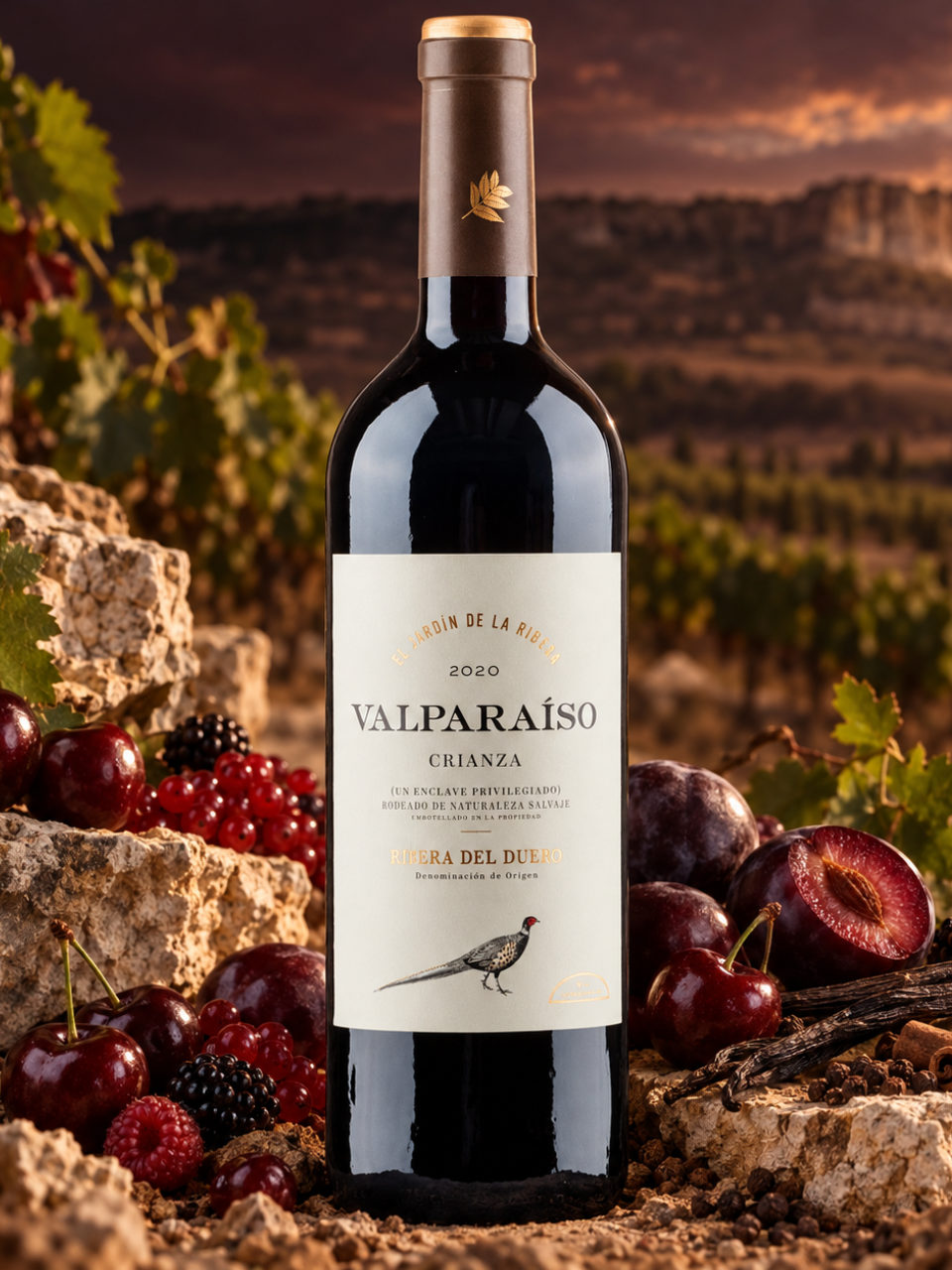Productfoto van Valparaiso Crianza, rood in het assortiment van De Proeverij