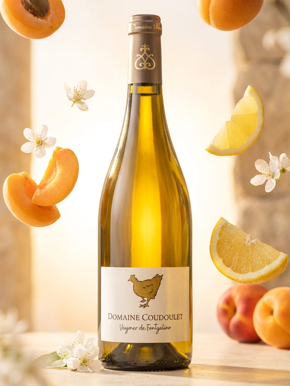 Productfoto van Viognier de Fontgaline, wit in het assortiment van De Proeverij