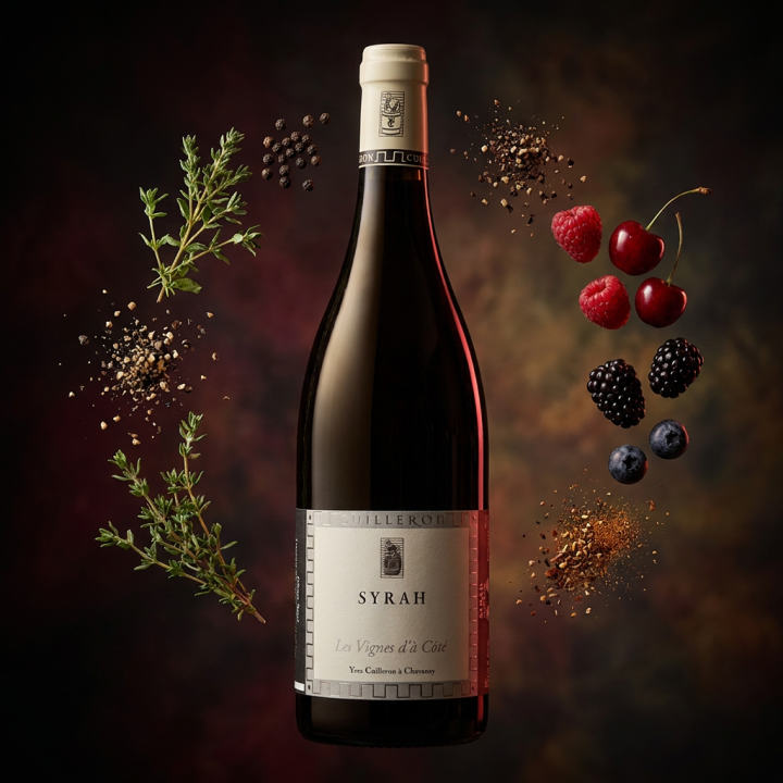 Productfoto van Yves Cuilleron Syrah, rood in het assortiment van De Proeverij