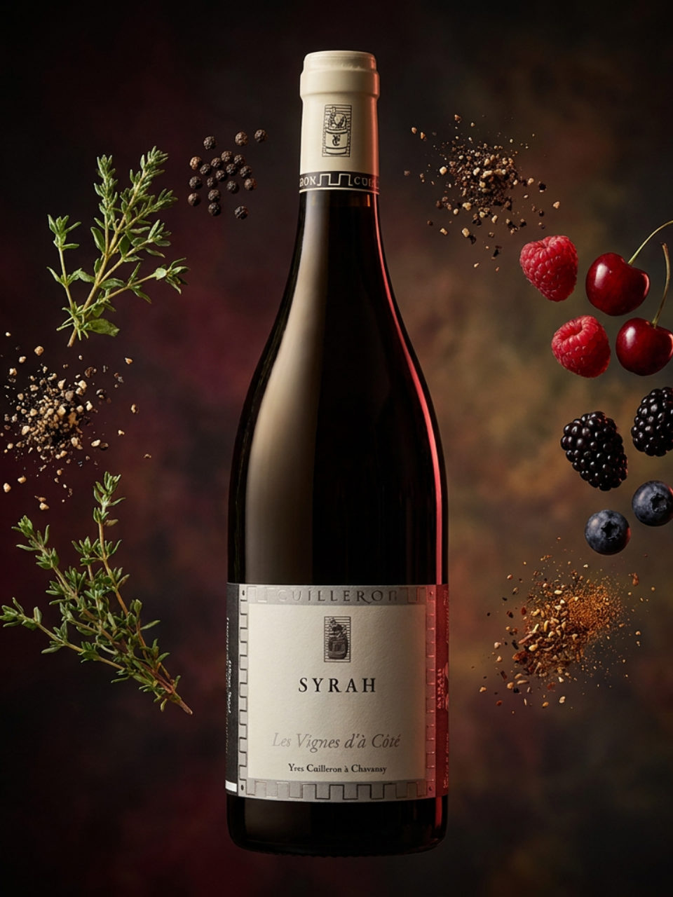 Productfoto van Yves Cuilleron Syrah, rood in het assortiment van De Proeverij