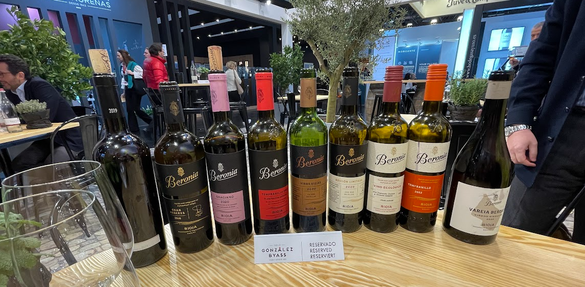 Het diverse gamma van wijndomein Beronia uit de Rioja, Spanje