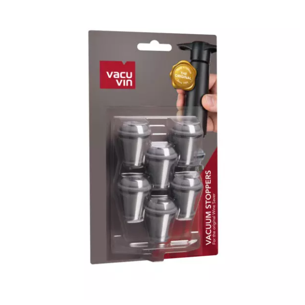 Vacuum Wine Stoppers - Set van 6